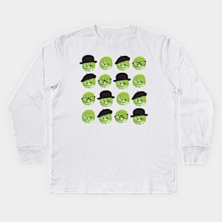 Brussels Sprout Crew Kids Long Sleeve T-Shirt